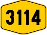 Federal Route 3114 shield}}