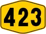 Federal Route 423 shield}}