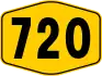 Federal Route 720 shield}}