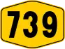 Federal Route 739 shield}}