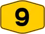 Federal Route 9 shield}}