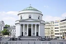 St. Alexander's Church in Warsaw (by Piotr Aigner, 1818-25)