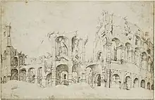 Rome, the Colosseum, by Maarten van Heemskerck