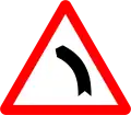 Curve to the left