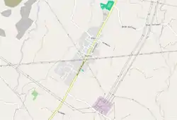 OSM map of Macchia and the surrounding area