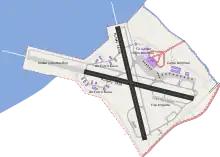 Map of the airport