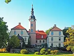 View of Machern Castle from the east