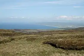 Machrihanish Bay. Looking on from Cnoc Moy.