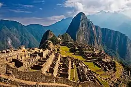 Machu Picchu in Peru