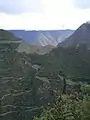 View of Machu Picchu from the summit of Putucusi