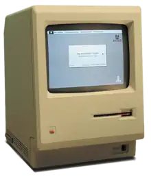 The Macintosh 128K, the first commercially successful personal computer to use a graphical user interface, was introduced to the public in 1984.