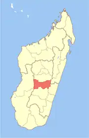 Location in Madagascar