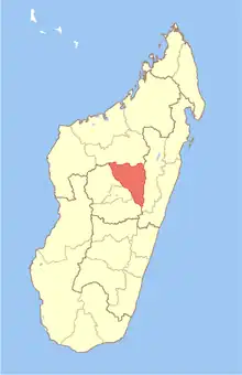 Location in Madagascar