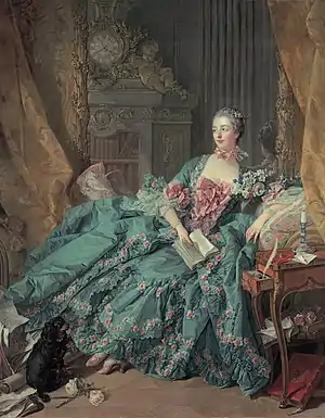 Image 11Madame de Pompadour spending her afternoon with a book (François Boucher, 1756) (from Novel)