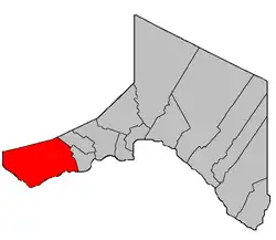 Location within Madawaska County.