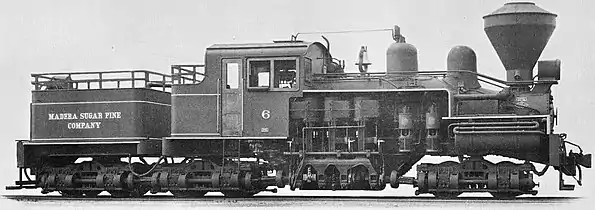 Builder's photo of No. 6.