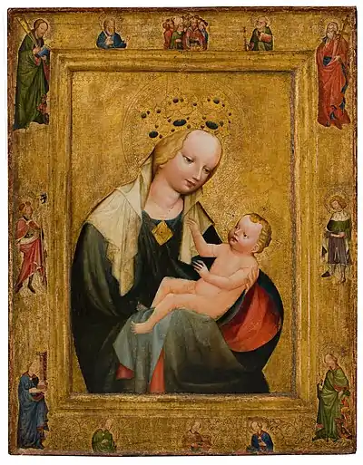 Madonna of St. Trinity from České Budějovice, AJG Hluboká nad Vltavou