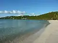 View from Magens Bay, facing Peterborg Point.