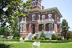 Image 23Magnolia Manor in Cairo, built by businessman Charles A. Galigher in 1869. Photo credit: MuZemike (from Portal:Illinois/Selected picture)