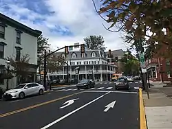 Main Street in Doylestown, October 2017