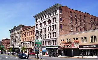 The north side of Main Street in 2012