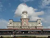 Magic Kingdom's Main Street U.S.A Train Station