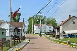 Northern end of Main Street