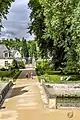 The trees is the gardens of the chateau are impressive. Compare the size of the people to that of the trees