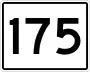 State Route 175 marker