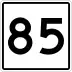 State Route 85 marker