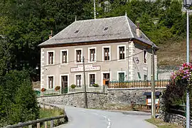 Town hall and school