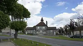 Town hall of the commune nouvelle in Bazoches-sur-Vesles