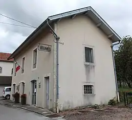 The town hall in Barésia-sur-l'Ain