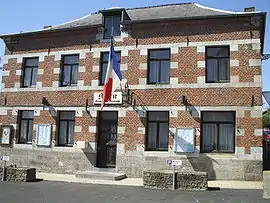 The town hall in Dompierre-sur-Helpe