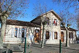 The town hall in Escornebœuf