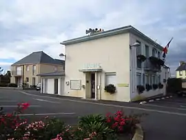 The town hall in Lanvéoc