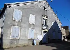 The town hall in Montmirey-la-Ville