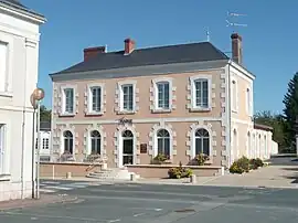 The town hall in Vicq-Sur-Nahon