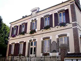 The town hall in Fournaudin