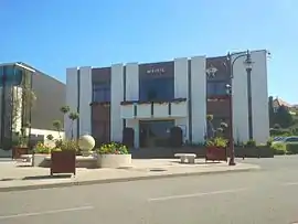 The town hall of Saint-Léonard