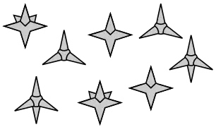 Caltrops.