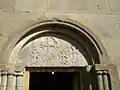 Tympanum above the entry to S. Astvatsatsin