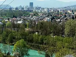 Mala Vas seen from Tabor Hill