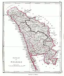 Malabar District in 1854