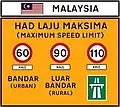 Malaysia speed limit at border crossing (option 1)