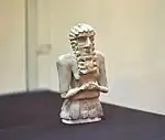 Male statuette, Nintu Temple VI, Khafajah, Iraq Museum