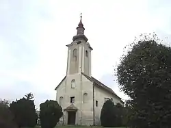 Church in Mali Raven, Croatia.