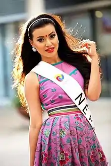 Miss Nepal 2011  Malina Joshi, Dharan.