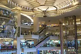 Mall Taman Anggrek's interior.