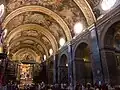 The inside of the Cathedral